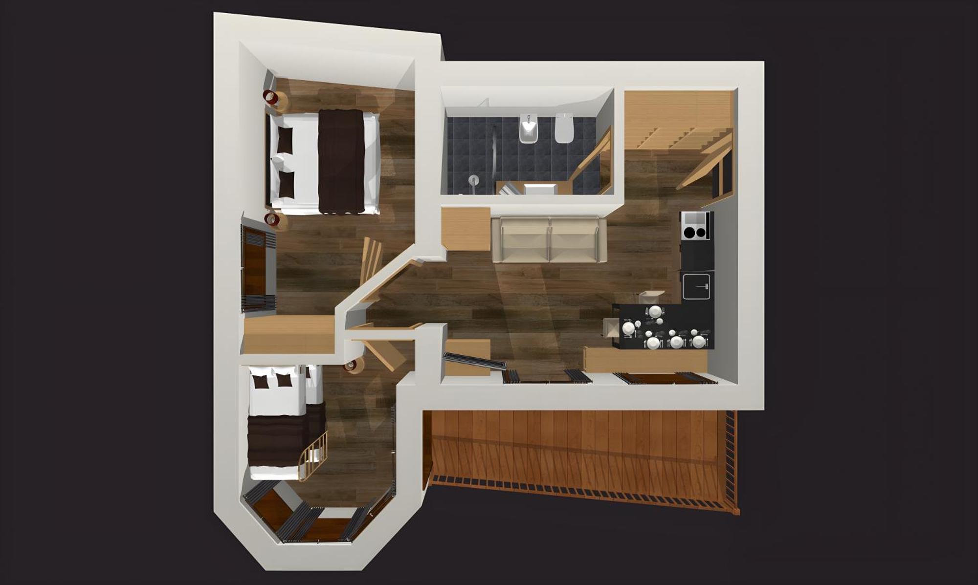 Appartement- Und Wellnesshotel Winkler ฟัลเซส ห้อง รูปภาพ